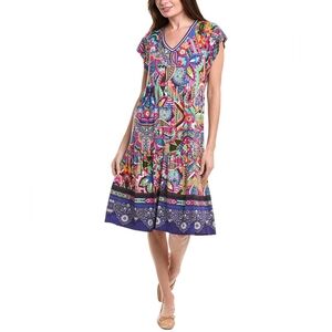 NWT Johnny WAS Janie Midi Dress - L